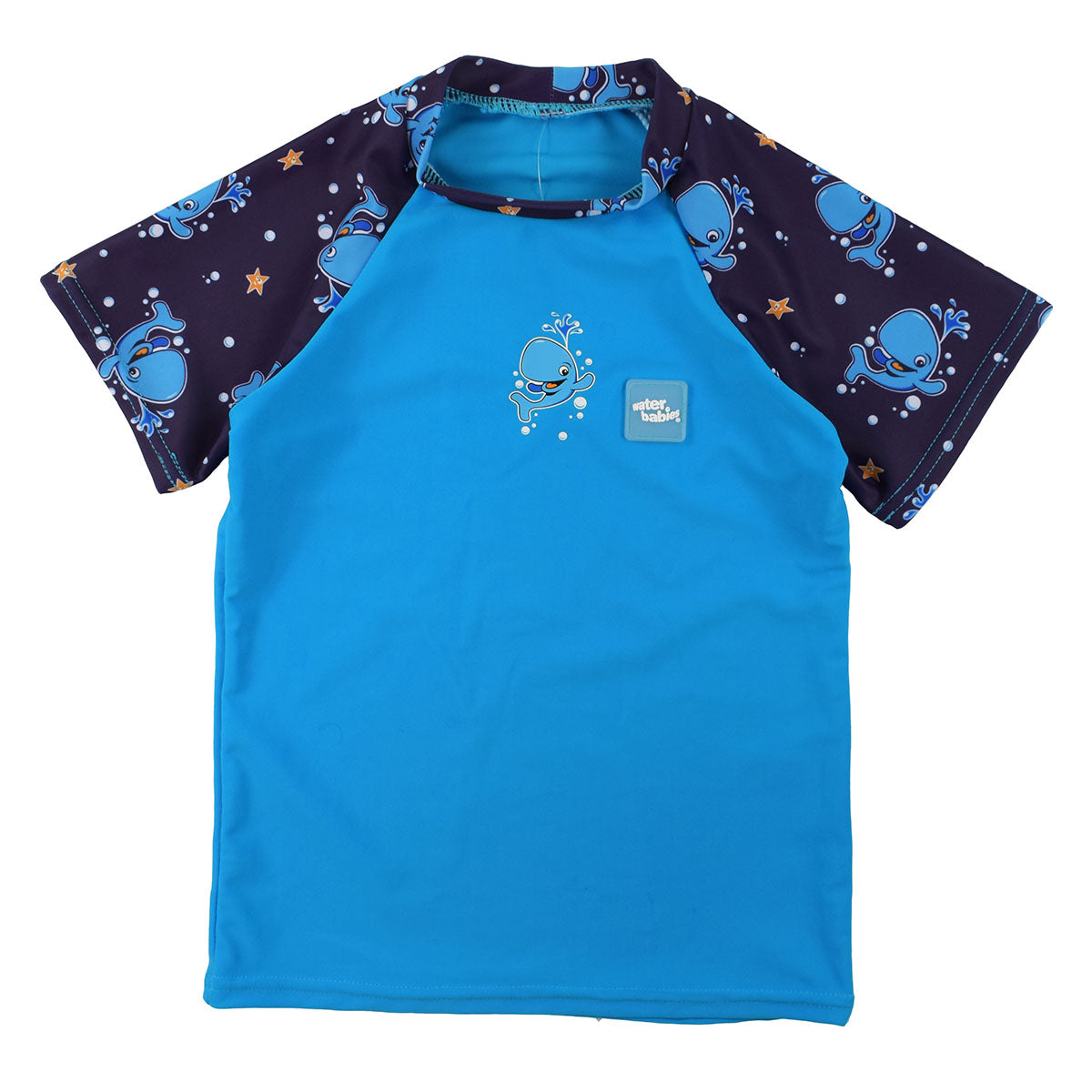Splash Rash Short Sleeve Rash Top Bubba Navy | Boys UV Protection Rash Top – Splash ...