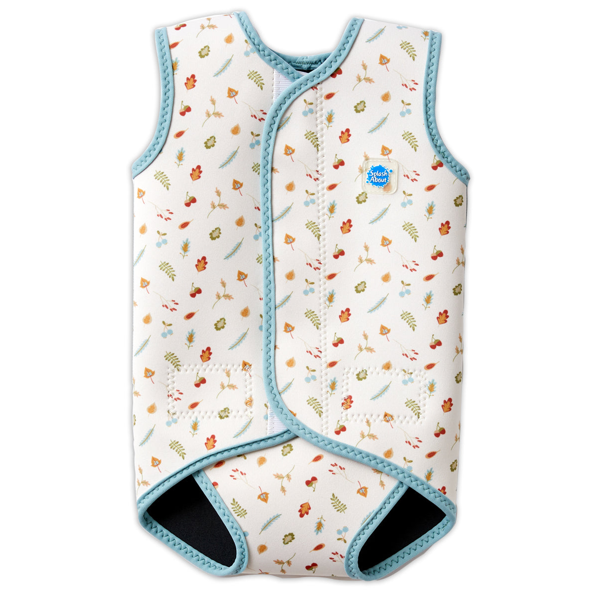 Combinaison De Bain Bébé Splash About BabyWrap - Néoprène 2mm - Garde Bébé Au Chaud Dans L'eau - Taille 0-30 Mois - Conception Ouverte Facile à Enfiler